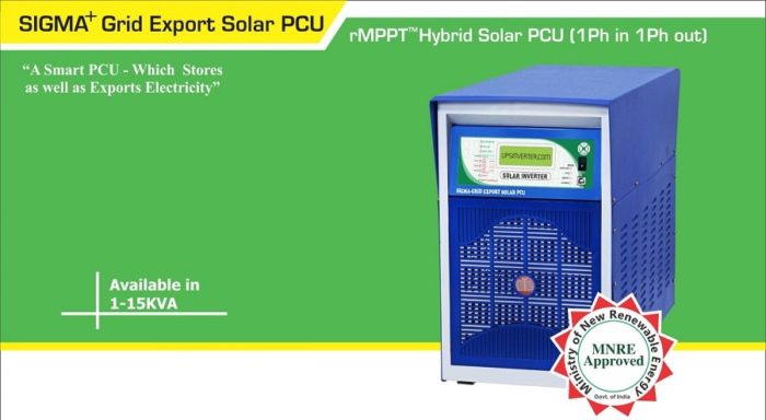 SIGMA+ Hybrid Solar Inverter