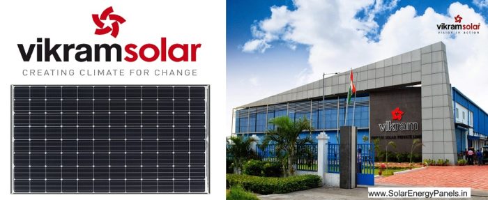 Vikram Solar Panel Price List