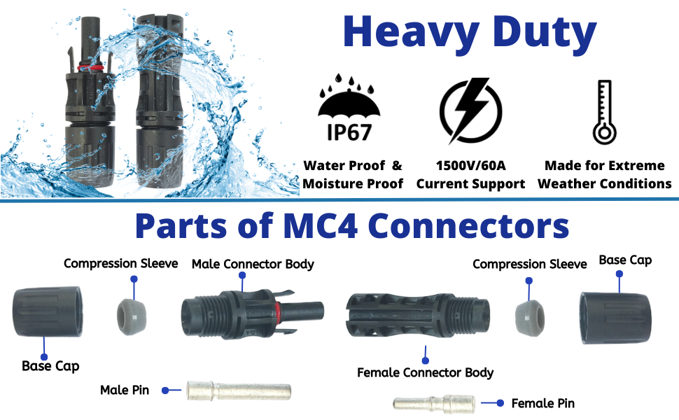 10 sq mm Mc4 A+ 