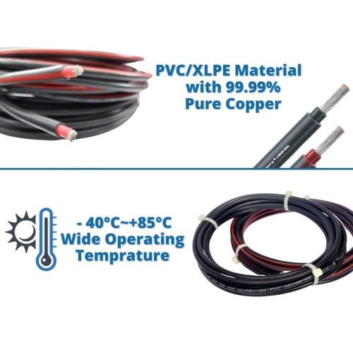 6 sq mm dc wire feature
