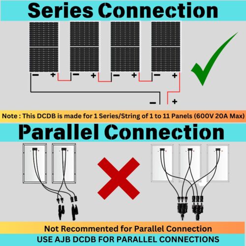 DCDB Series Connection & Parallel Connection