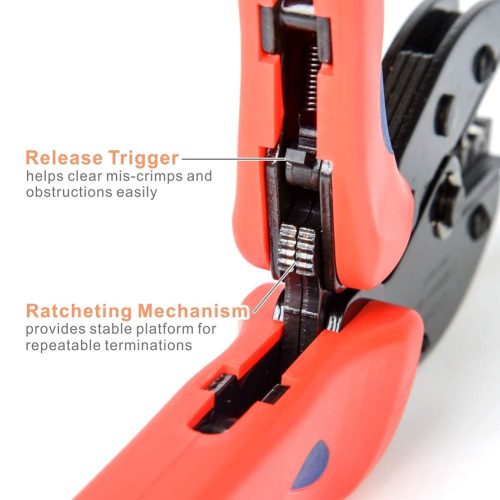 crimping tool features