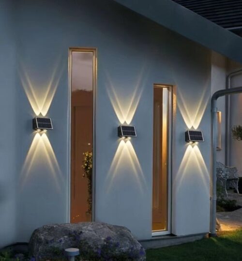 Solar wall decoration light Warm White