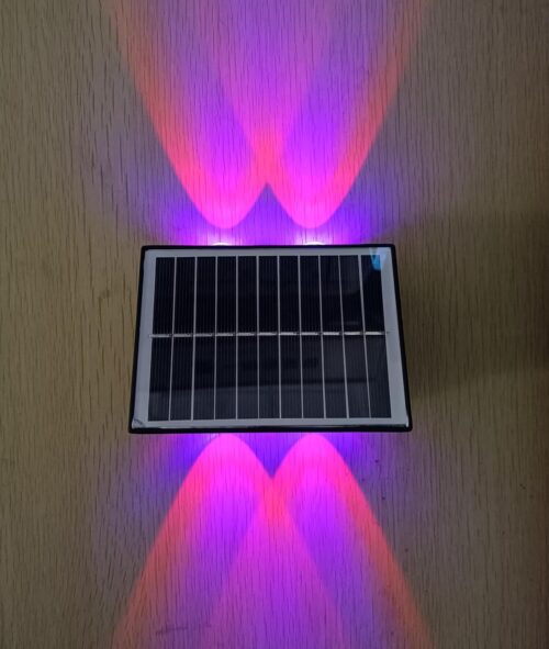 Solar wall decoration light RGB