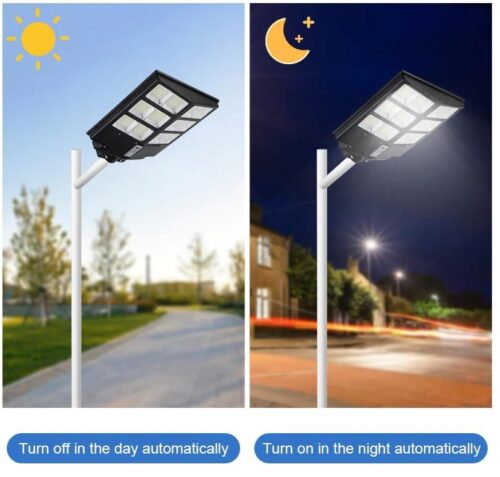 Solar street light integrated Street view