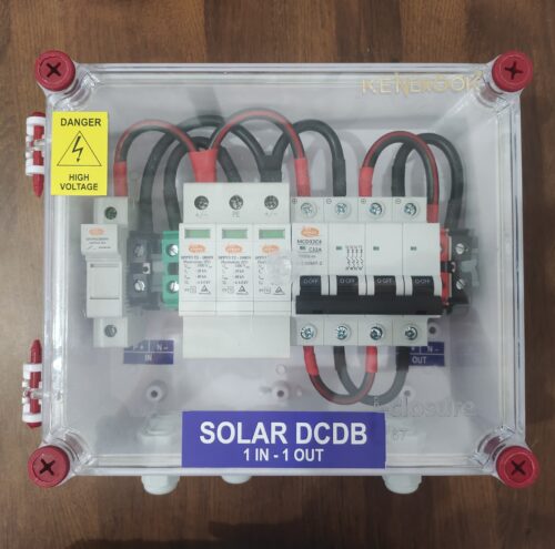 DCDB 1 in 1 out 1000V MCB Elmex