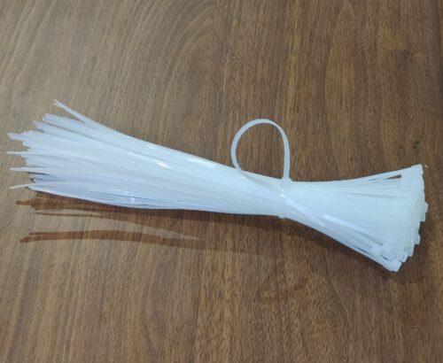 200 x 3 mm White Cable Ties