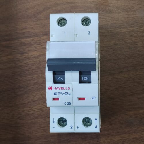 20A Havells DC MCB Front