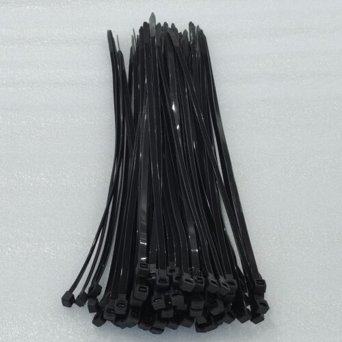 250 x 4 mm Black Cable Ties