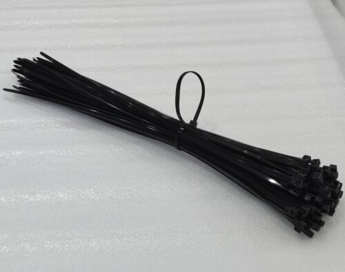 300 x 4 mm Black Cable Ties