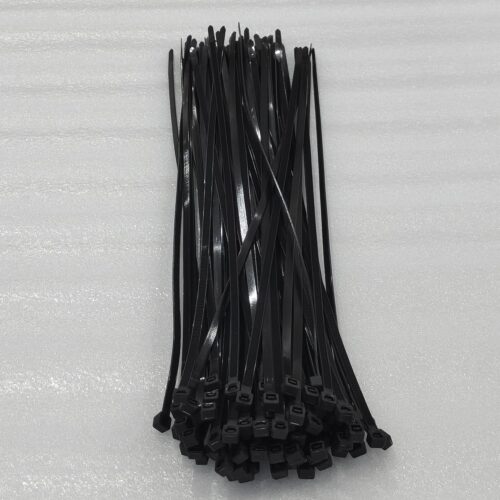 300 x 4 mm Black Cable Ties