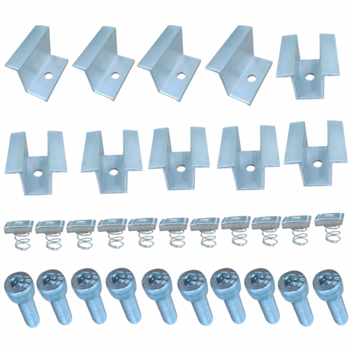 4 Panel 1 Row End Mid Clamp