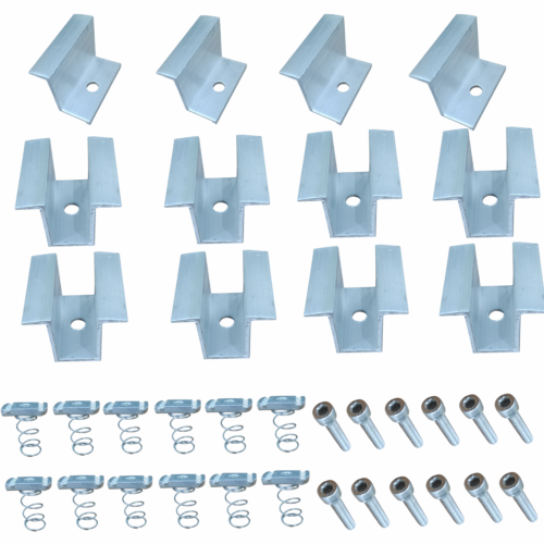 5 Panel 1 Row END Mid Clamp