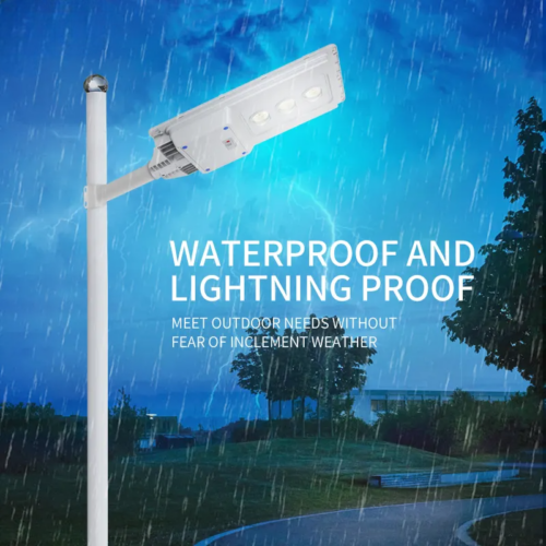 3 Lens solar street light