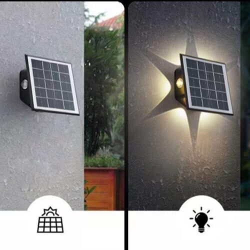 6 Way Spikes wall decoration light