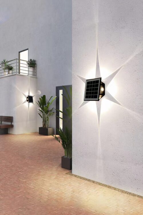 6 Way Spikes wall decoration light