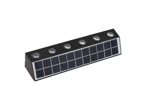 6+6 Solar wall light