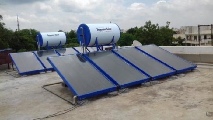 500 liter FPC solar water heater
