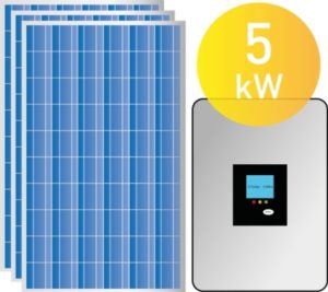 5kW Solar System Price and Details for home in India