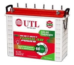 UTL सोलर बैटरी प्राइस लिस्ट कम्पलीट डिटेल्स के साथ