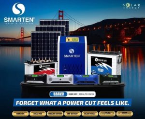Smarten Solar Panel, Inverter, Battery & All Product Price