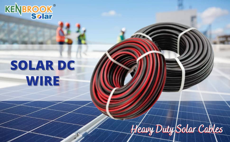 6M 6mm² Solar Panel Wire with photovoltaic MC4 solar connector red&black