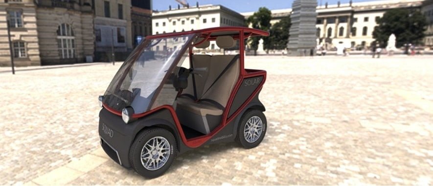 Squad Mobility Solar Car