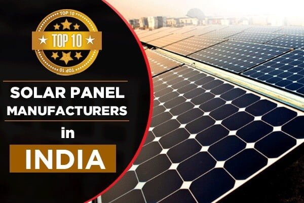 Top solar panel brands in India