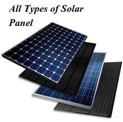 Types Of Solar Panel