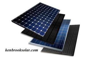 Types of solar panel