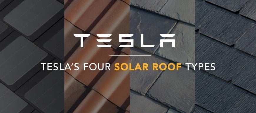 Types of tesla solar tiles