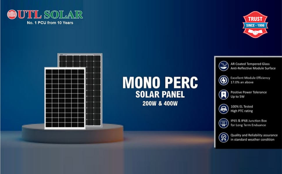 UTL Mono PERC Solar Panel