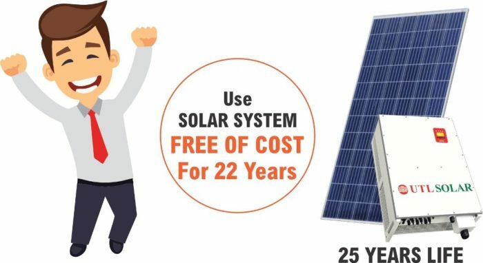 UTL on grid solar system price list
