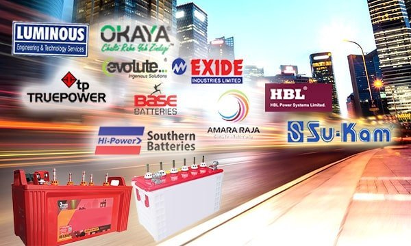 Top solar battery manufactururs in India